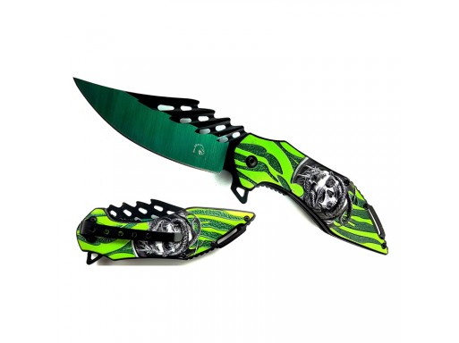 Falcon 8.5" Spring Assisted Knife KS42250GN